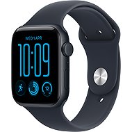 Apple Watch SE 3 Cellular 44mm Temně inkoustový hliník with námořnicky modrým sportovním řemínkem -  - Smart Watch