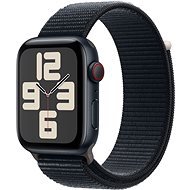 Apple Watch SE Cellular 44mm - éjfekete alumínium tok, éjfekete sportpánt - Okosóra