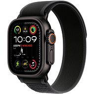 Apple Watch Ultra 2 49mm Black Titanium Case with Black Trail Loop - M/L - Smart Watch