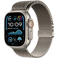 Apple Watch Ultra 2 49mm Natural Titanium Case with Natural Titanium Milanese Loop - S - Smart Watch