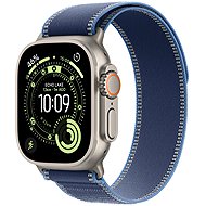 Apple Watch Ultra 3 49mm Natural Titanium with Blue Trail Tension - S/M - Smart Watch