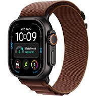 Apple Watch Ultra 4 49mm Black Titanium with Burgundy Alpine Loop - S - Smart Watch