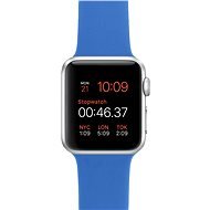 Apple Watch Sport 38 mm Strieborný hliník s kráľovsky modrým remienkom - Smart hodinky
