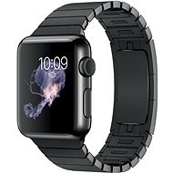 Apple Watch 38mm Edelstahlgehäuse Space schwarz mit Gliederarmband Space schwarz - Smartwatch