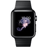 Apple Watch 42mm - Space Schwarzes Edelstahlgehäuse mit Space Schwarzem Gliederarmband - Smartwatch