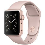 Apple Watch Series 1 42mm Rose Gold Aluminium Case with Pink Sand Sport Band - Smart Watch