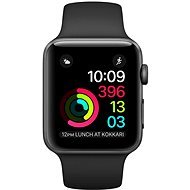 Apple Watch Series 2 38mm Space Gray Aluminium Case with Black Sport Band - Smart Watch