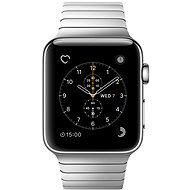 Apple Watch Series 2 38 mm Nehrdzavejúca oceľ s článkovým remienkom - Smart hodinky