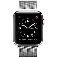 Apple Watch Series 2 42 mm Edelstahlgehäuse, Milanaisearmband Silber  - Smartwatch