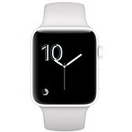 Apple Watch Series 2 Edition 42 mm Biela keramika s oblačnobielym športovým remienkom - Smart hodinky
