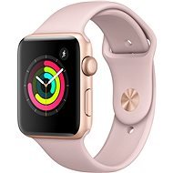 Apple Watch Series 3 42mm GPS  Gold aluminum with sandy pink sports strap - Smart Watch