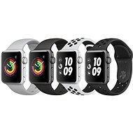 DEMO Apple Watch Series 3 Nike + 38mm GPS Space-Gray Aluminum with an Anthracite Sports Strap Nik - Smart Watch