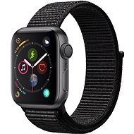 Apple Watch Series 4 40mm Space black aluminum with black sportswear strap - Smart Watch