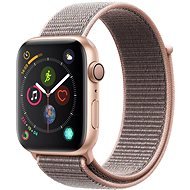 Apple Watch Series 4 44mm Gold Aluminum Case with Pink Sand Sport Loop - Smart Watch