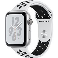 Apple Watch Series 4 Nike+ 44mm Silver Aluminium Case with Pure Platinum/Black Nike Sport Band - Smart Watch