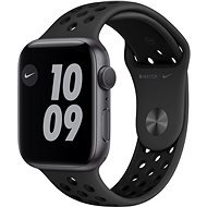 Apple Watch Nike Series 6 40 mm Vesmírne sivý hliník s antracitovým/čiernym športovým remienkom Nike - Smart hodinky