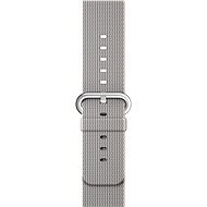 Apple Sport 38 mm Perlovo šedý z tkaného nylonu - Remienok na hodinky
