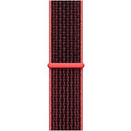 Apple 38mm Bright Crimson/Black Nike Sport Loop - Watch Strap