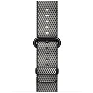 Apple 38mm Black Woven Nylon (Check) - Watch Strap