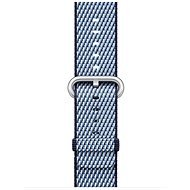 Apple 38 mm Armband aus gewebtem Nylon - Midnight Blue - Armband