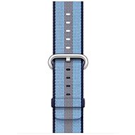 Apple 38mm Midnight Blue Woven Nylon (Stripe) - Watch Strap