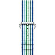 Apple 38mm Blue strap - woven nylon (strips) - Watch Strap