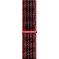 Apple Sport Nike 42mm Bright Crimson/Black Thread-through - Watch Strap