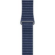 Apple 42mm Leather Loop Uhrarmband - Mitternachtsblau, Größe L - Armband