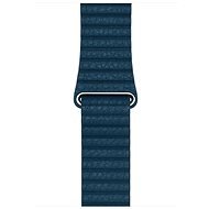 Apple 42mm Leather Cosmos Blue - Medium - Watch Strap