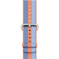 Apple 42mm Orange Stripe Woven Nylon - Watch Strap