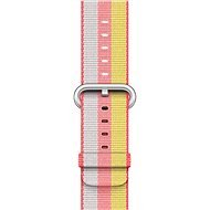 Apple 42mm Red Stripe Woven Nylon - Watch Strap