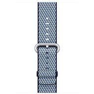 Apple 42mm Midnight Blue Check Woven Nylon - Watch Strap