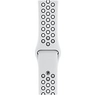 Apple Sport Nike 44 mm Platinový/Čierny - Remienok na hodinky
