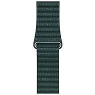 Apple 42mm/44mm Forest Green Leather Loop - Medium - Watch Strap
