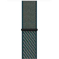 Apple 44mm Nike Hyper Crimson / Neptune Green Sport Loop - Watch Strap