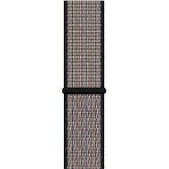 40mm Apple Watch Noble Blue/Lava Orange Nike - Watch Strap