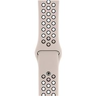 40mm Apple Watch Sandy Beige/Black Nike Sport Band - S/M & M/L - Watch Strap