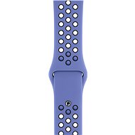 Apple Watch 44 mm Noble Blau / Schwarz Nike Sport Band - S / M & M / L - Armband
