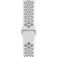 Apple Watch 40mm platinaszín-fekete Nike sportszíj - S/M és M/L - Szíj