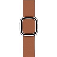 40mm Apple Watch Saddle Brown Modern Buckle - Large - Watch Strap