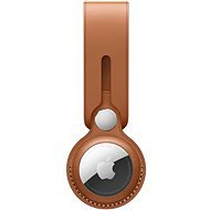 Apple AirTag Leather Loop - Saddle Brown - AirTag Loop