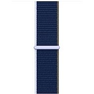 Apple Watch 40mm Deep Dark Blue Threaded Sports Strap - Watch Strap