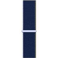 Apple Watch 44mm Deep Dark Blue Threaded Sports Strap - Watch Strap