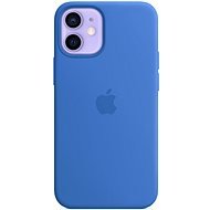 Apple iPhone 12 Mini mediterrán kék szilikon MagSafe tok - Telefon tok