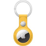 Apple AirTag Leather Keyring - Meyber Lemon - AirTag Key Ring