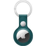 Apple AirTag Leather Keyring - Pine Green - AirTag Key Ring