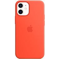 Apple iPhone 12 mini tüzes narancs szilikon MagSafe tok - Telefon tok