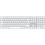 Apple Magic Keyboard s Touch ID a Numerickou klávesnicou, strieborná – EN Int. - Klávesnica