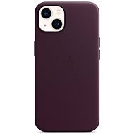 Apple iPhone 13 Leather Cover with MagSafe Dark Cherry - Phone Cover