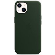 Apple iPhone 13 Leder Case mit MagSafe - Schwarzgrün - Handyhülle